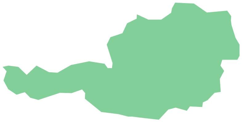austria bektore mapa