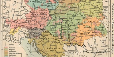 Austria hungaria mapa 1900