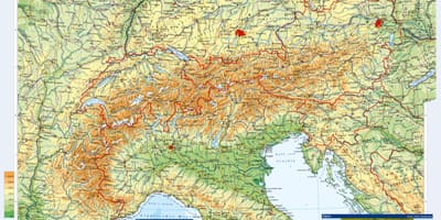 Mapa topografikoak austria