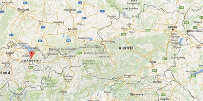 Mapa feldkirch austria