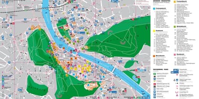 Mapa turistikoa mapa salzburg austria
