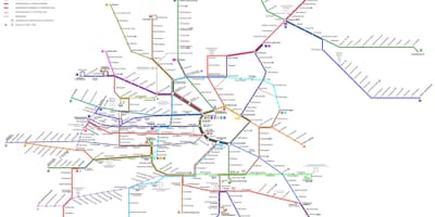 Vienako austria lurpeko mapa