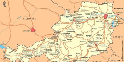 Mapa austria-wien